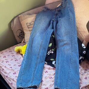 Classic Blue Women's Straight Leg Jeans